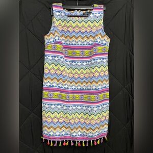 Madison Leigh Multicolor Patterned Dress